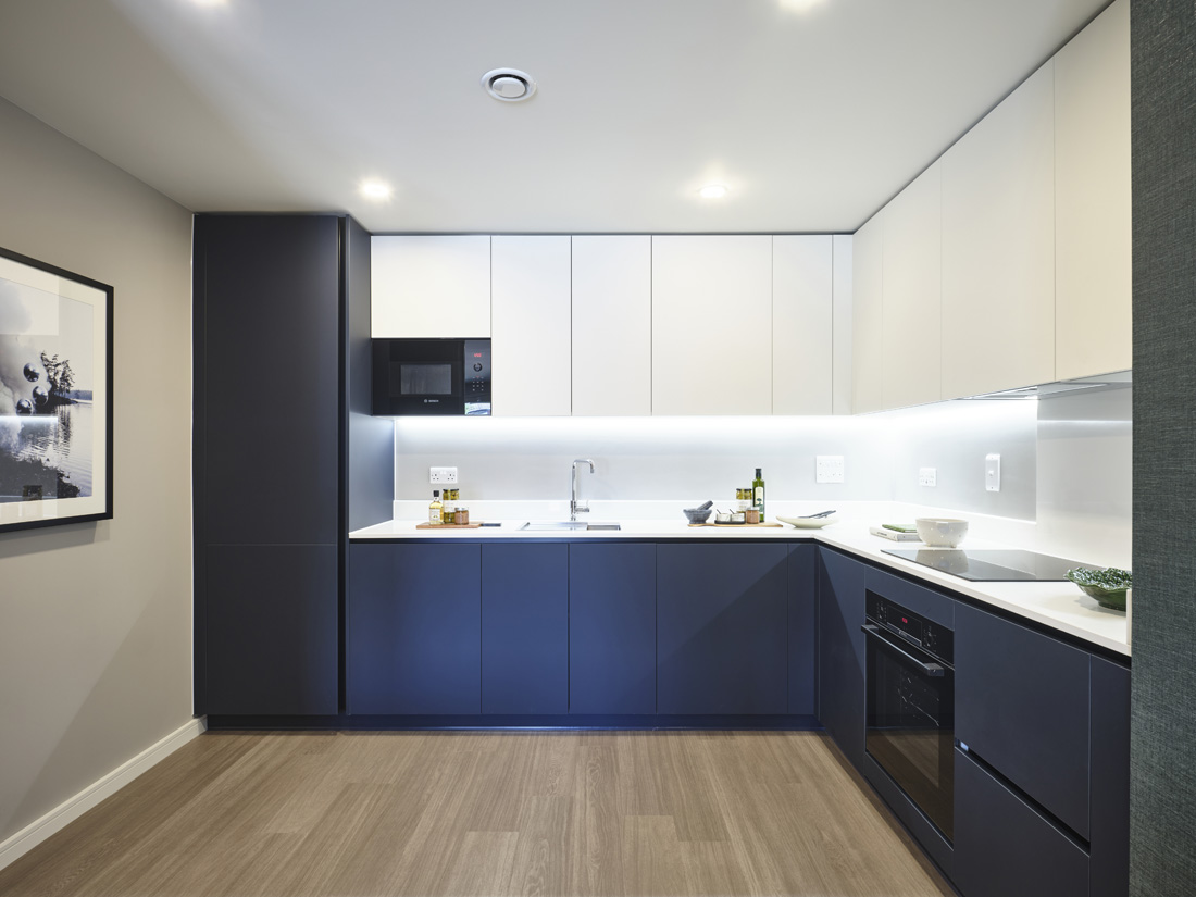 Garratt Collection - 2 bed apartment kitchen