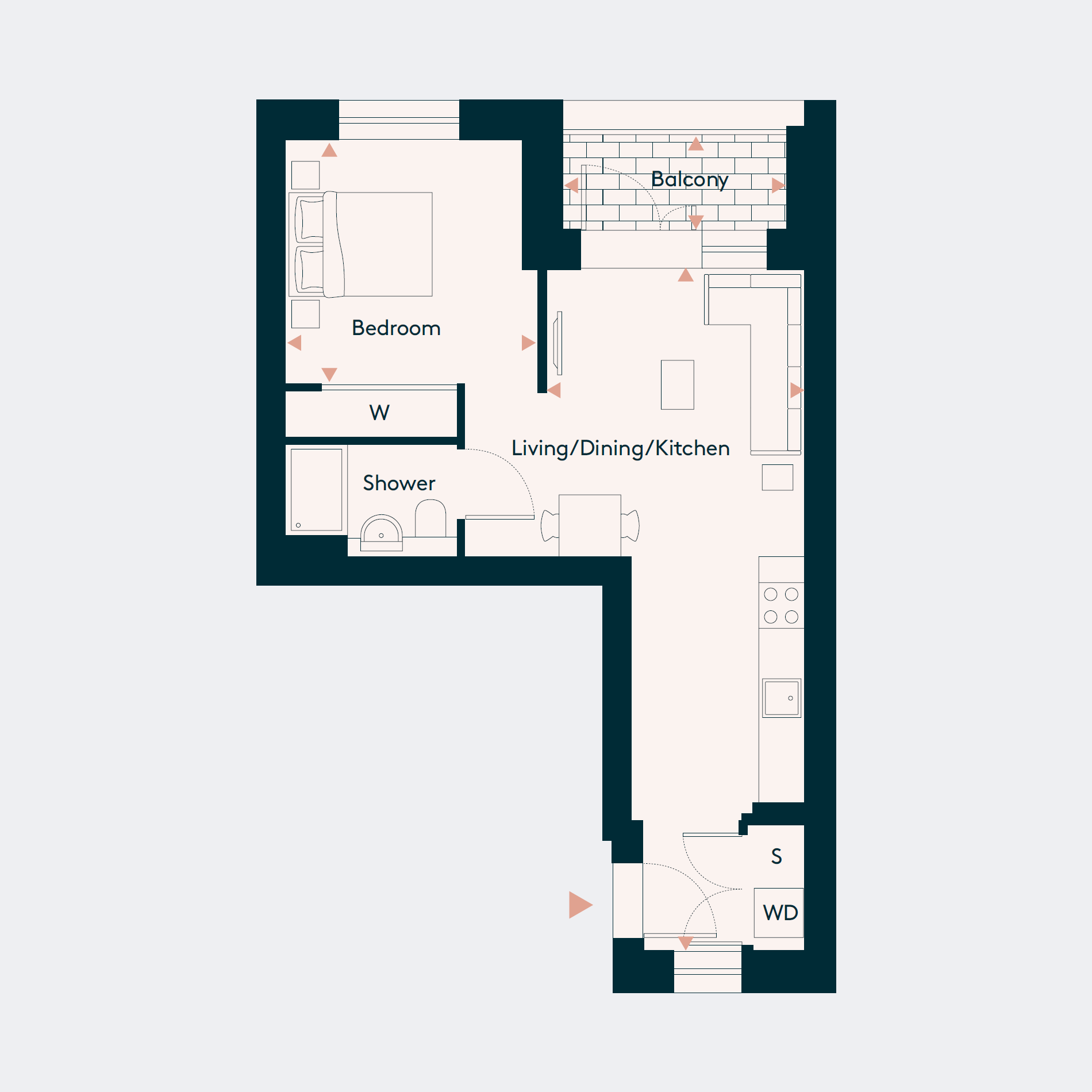 Apartment 16 floorplan