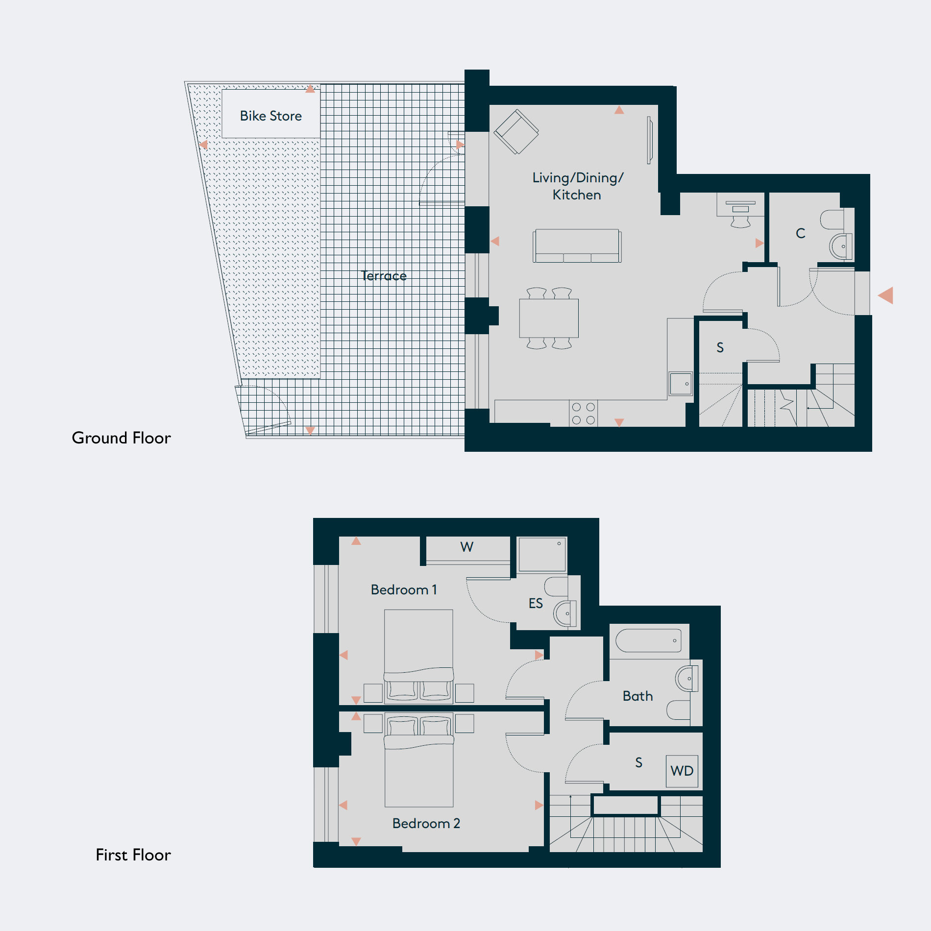 Apartment 14 floorplan